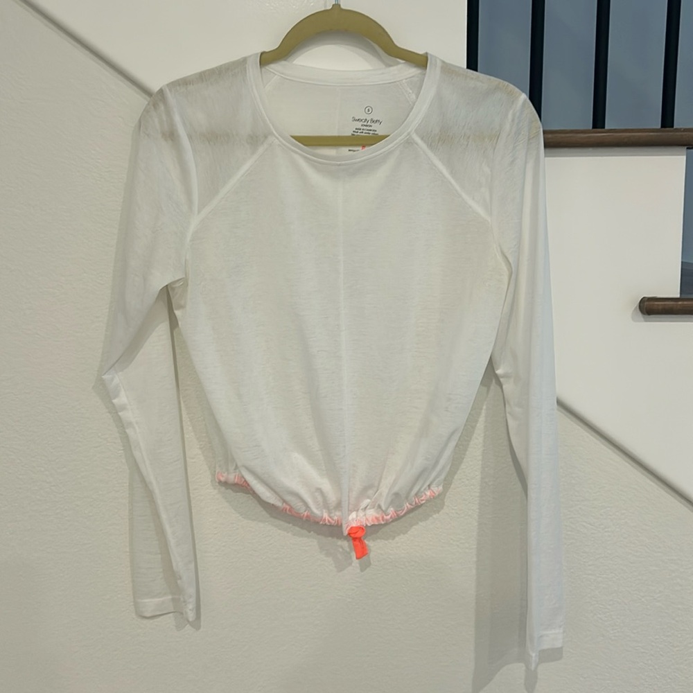 Sweaty Betty active crop shirt